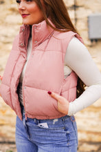 Load image into Gallery viewer, The Macie Puffer Vest in Pink
