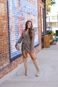 The Cardona Blazer Romper