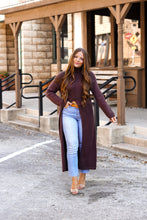 Load image into Gallery viewer, The Bellini Sweater Tunic in Brown
