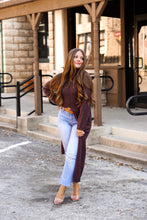 Load image into Gallery viewer, The Bellini Sweater Tunic in Brown
