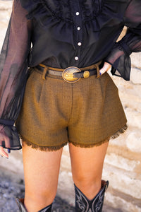 The Lozano Tweed Shorts