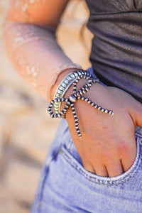 Navajo Pearl Bow Bracelet