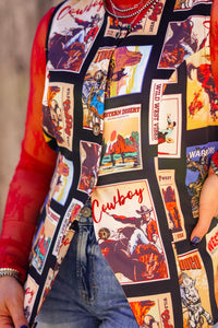 The Vintage Collage Vest