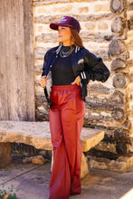 Load image into Gallery viewer, The Sitton Faux Leather Pants
