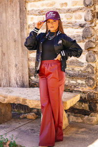 The Sitton Faux Leather Pants