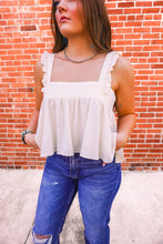 Load image into Gallery viewer, The Georgette Top in Ivory
