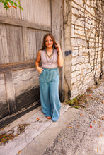 Load image into Gallery viewer, The Robin Wide Leg Pants in Teal
