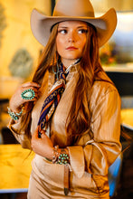Load image into Gallery viewer, Satin Horse Bit Wild Rag
