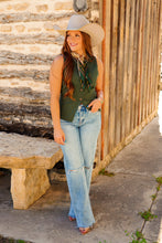Load image into Gallery viewer, The Nero Top in Hunter Green
