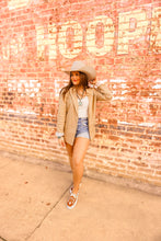 Load image into Gallery viewer, The Shea Blazer in Tan
