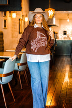 Load image into Gallery viewer, The Roughies Pullover in Brown
