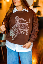 Load image into Gallery viewer, The Roughies Pullover in Brown
