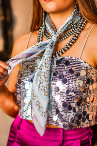 Satin Horse Bit Wild Rag
