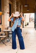 Load image into Gallery viewer, The Shorty Top in Light Blue
