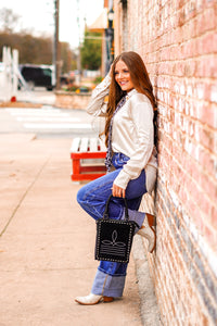 The Teagan Top in Ivory