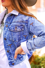 Load image into Gallery viewer, The Red Dirt Denim Jacket
