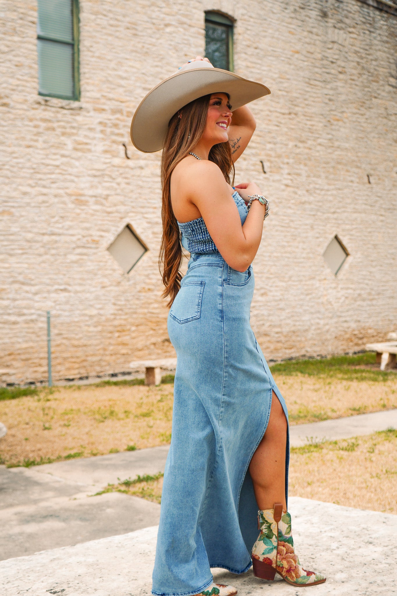 The Folsom Denim Dress Punchy Vaquera The Folsom Denim Dress Punchy Vaquera