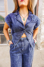 Load image into Gallery viewer, The Portales Denim Vest
