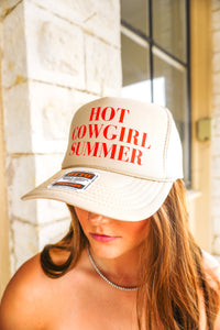 Hot Cowgirl Summer Trucker Hat