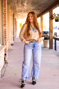 The Cowgirl Sequin Sweatshirt