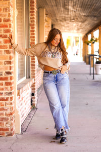 The Cowgirl Sequin Sweatshirt