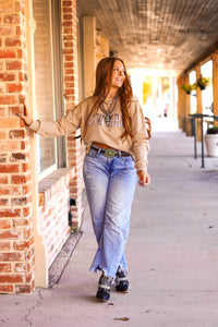 The Cowgirl Sequin Sweatshirt