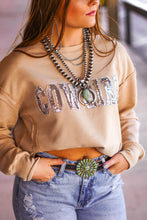 Load image into Gallery viewer, The Cowgirl Sequin Sweatshirt
