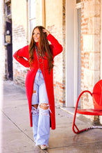 Load image into Gallery viewer, The Bellini Sweater Tunic in Red
