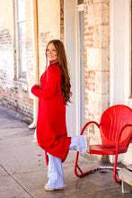 Load image into Gallery viewer, The Bellini Sweater Tunic in Red
