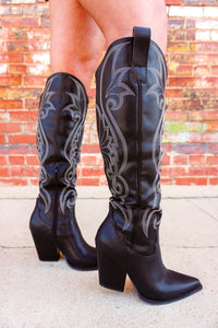 The Bandera Boots in Black