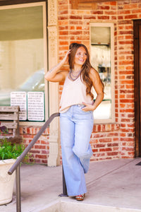 The Elena Tank in Nude