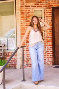 The Elena Tank in Nude