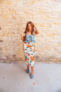 The Canton Floral Skirt