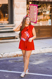 The Miriam Top in Red