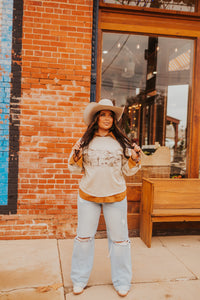 The Desert Cowboy Cropped Pullover