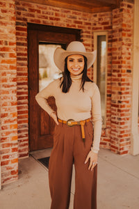 The Brighton Bodysuit in Desert