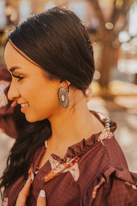 Faux Oval Concho Studs