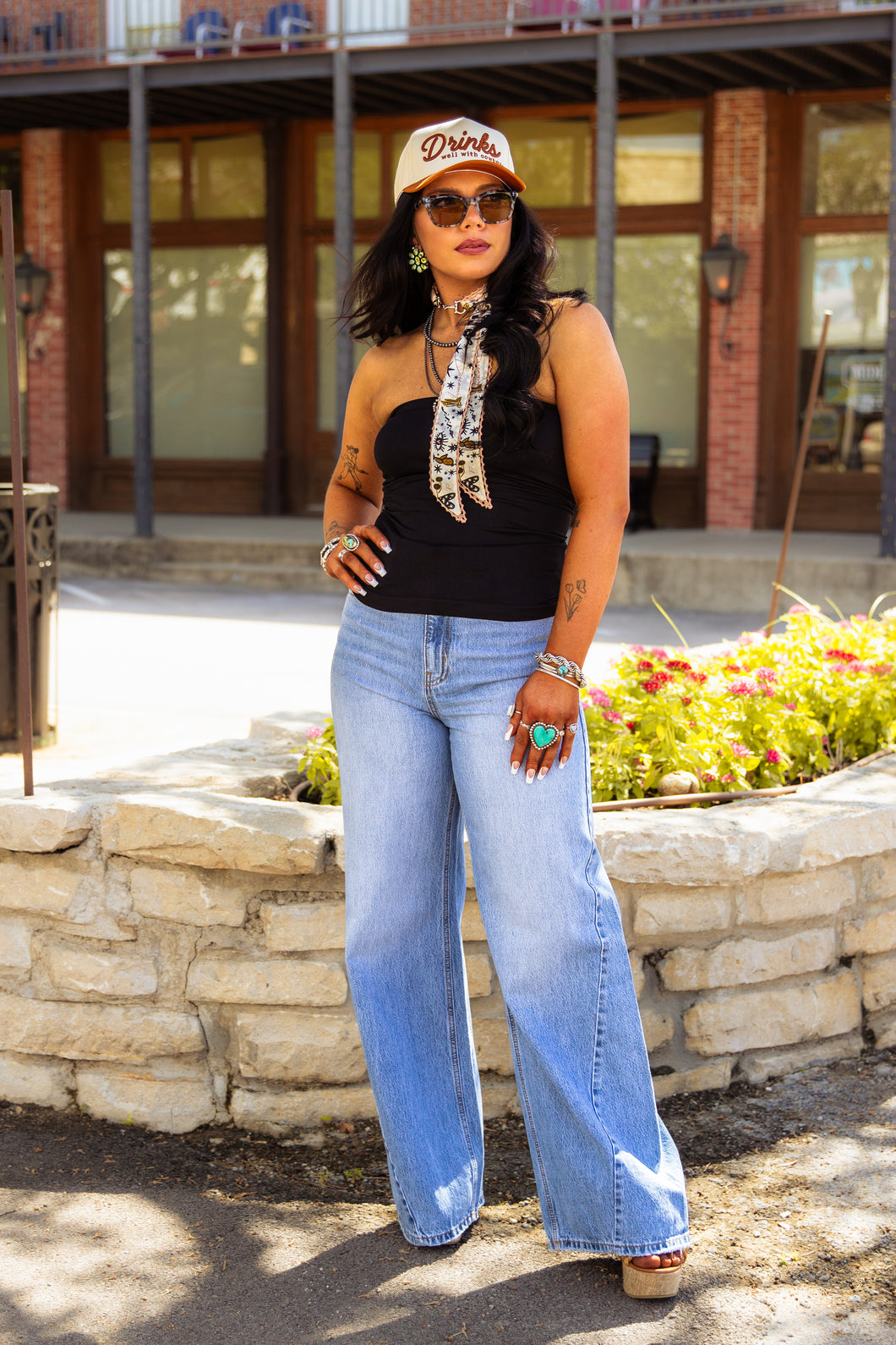 The Phoenix Tube Top in Black
