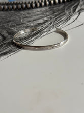 Load image into Gallery viewer, Thin Dainty Silver Cuff

