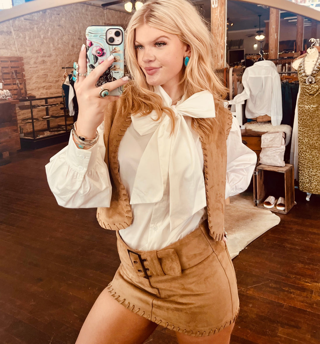 The Cowgirl Knot Top