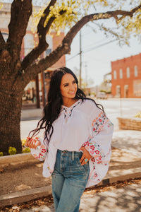 The Brantley Top in White