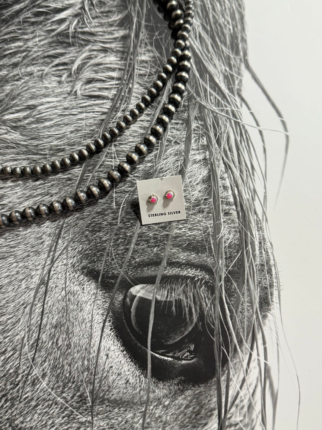 The Pink Rope Studs