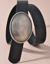 Load image into Gallery viewer, Western Oval Buckle Belt
