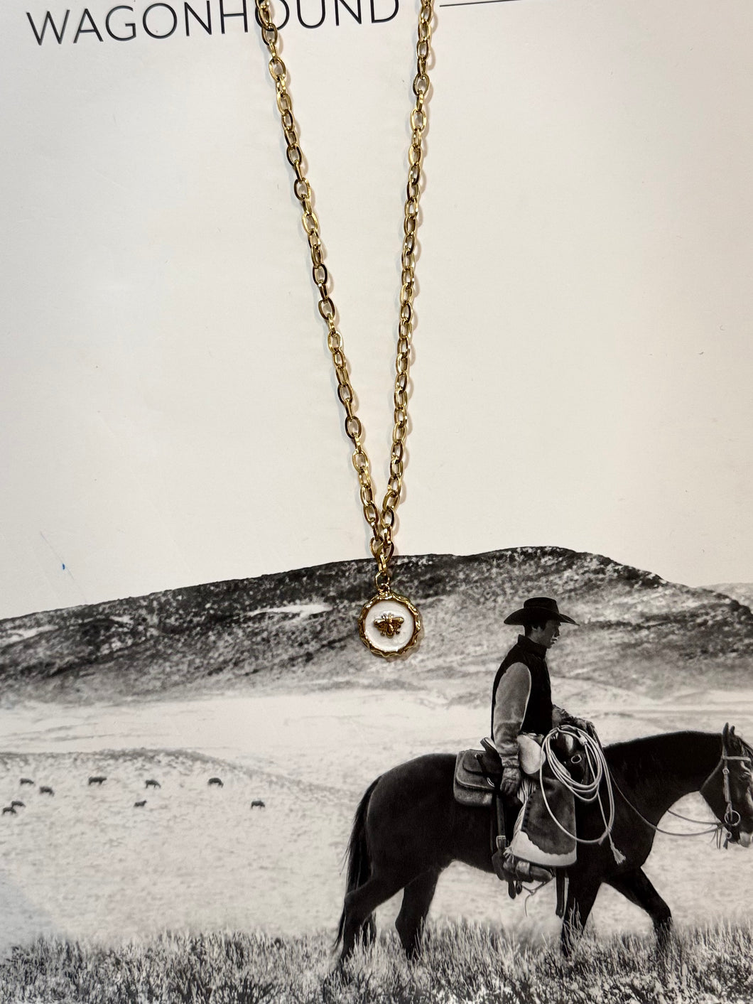 The Bee Dainty Necklace