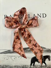 Load image into Gallery viewer, Muted Rose Pink Cowgirl Silk Twilly
