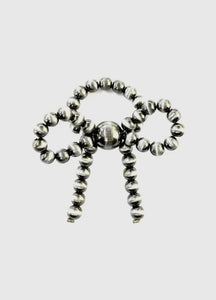 Faux Pearl Ribbon Ring