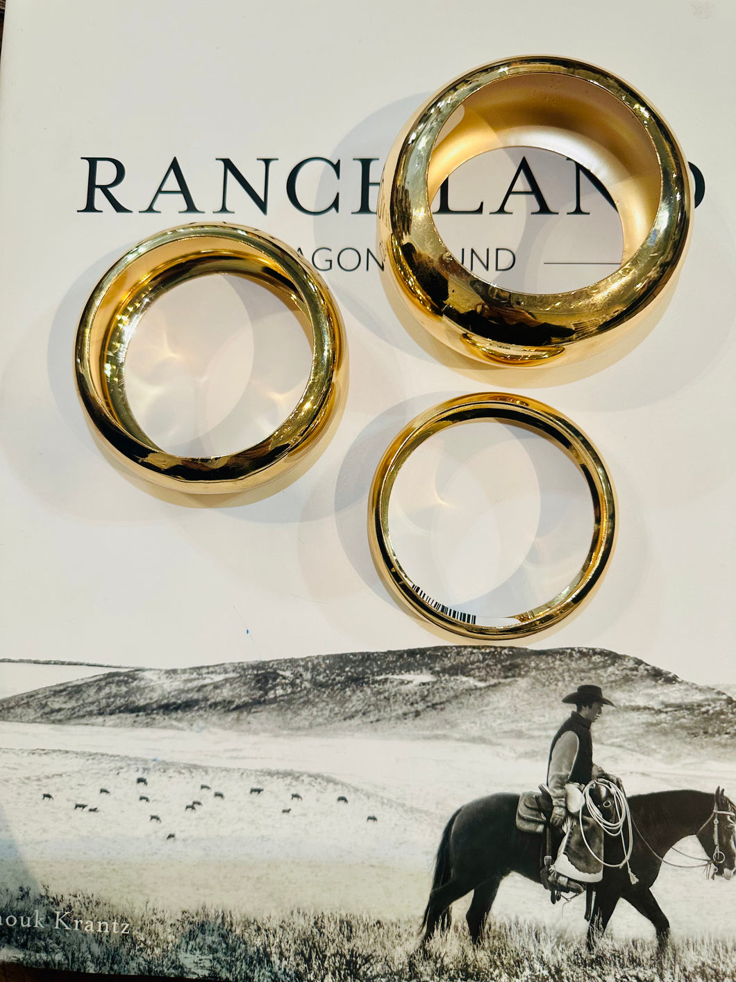 The Lassoed in Gold Bangle