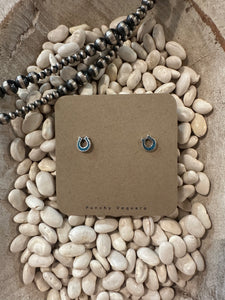 The Horseshoe Inlay Studs