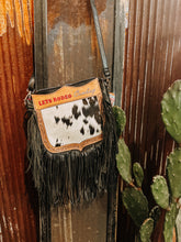 Load image into Gallery viewer, Let’s Rodeo Cowboy Cowhide Purse
