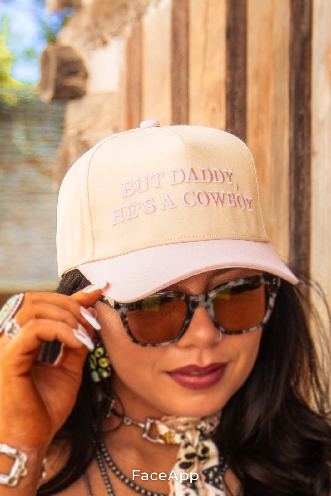 But He’s a Cowboy Trucker Hat